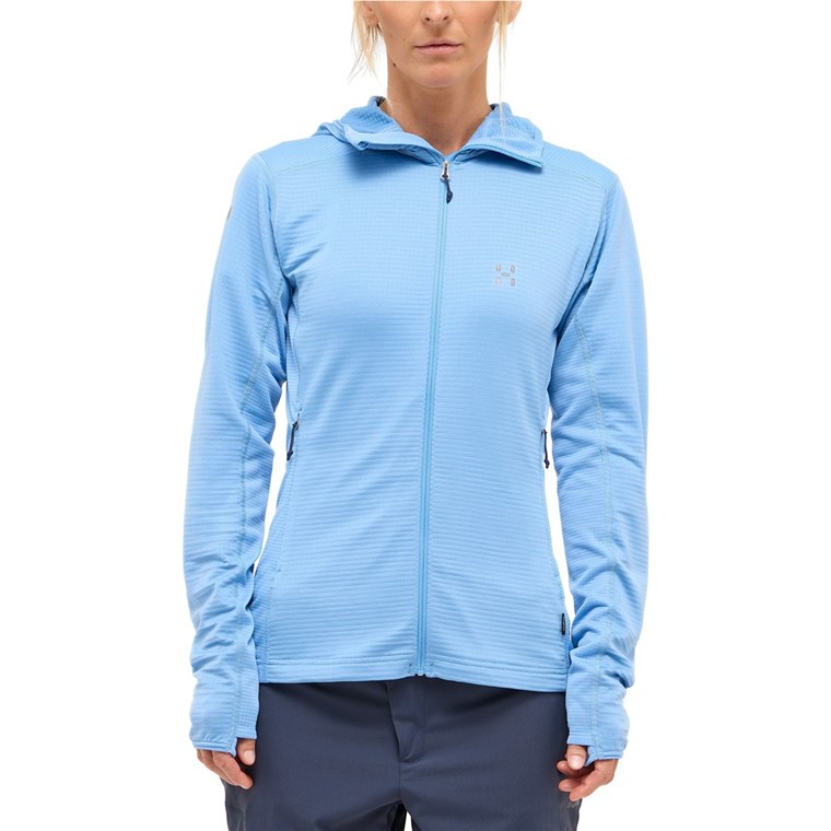 Haglöfs L.I.M Mid Multi II Hood Women Sky Blue