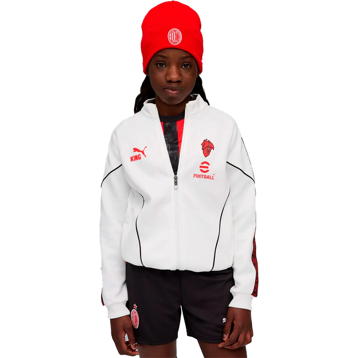 Casaco Puma AC Milan Pre-Match 2025-2026 Criança
