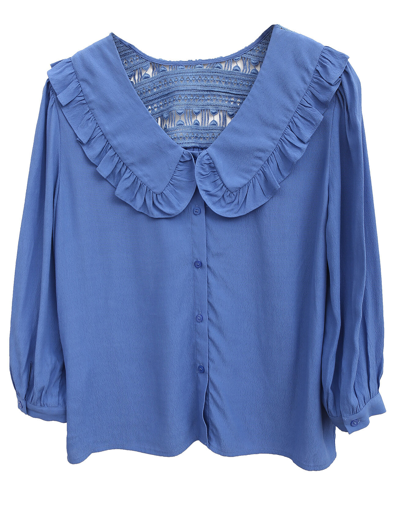 See u Soon Blouse fluide Aya bleue