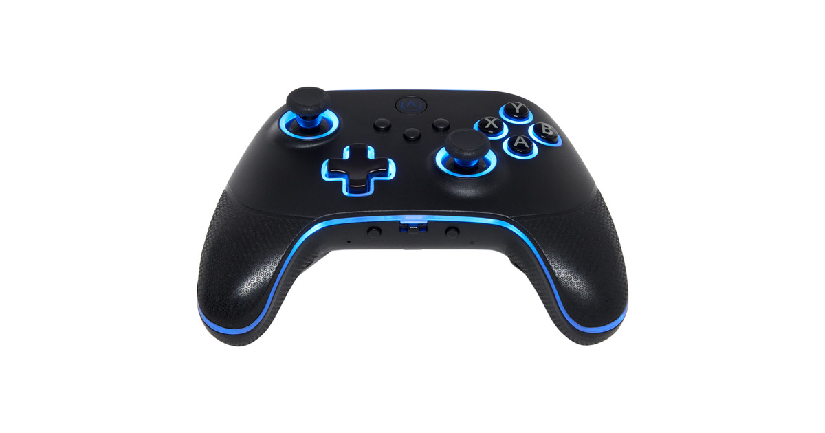 PowerAOPS v3 Pro Wireless Controller for PC and Cloud Gaming with Lumectra  (Zwart, 2.4 GHz, Bluetooth, USB-C)
