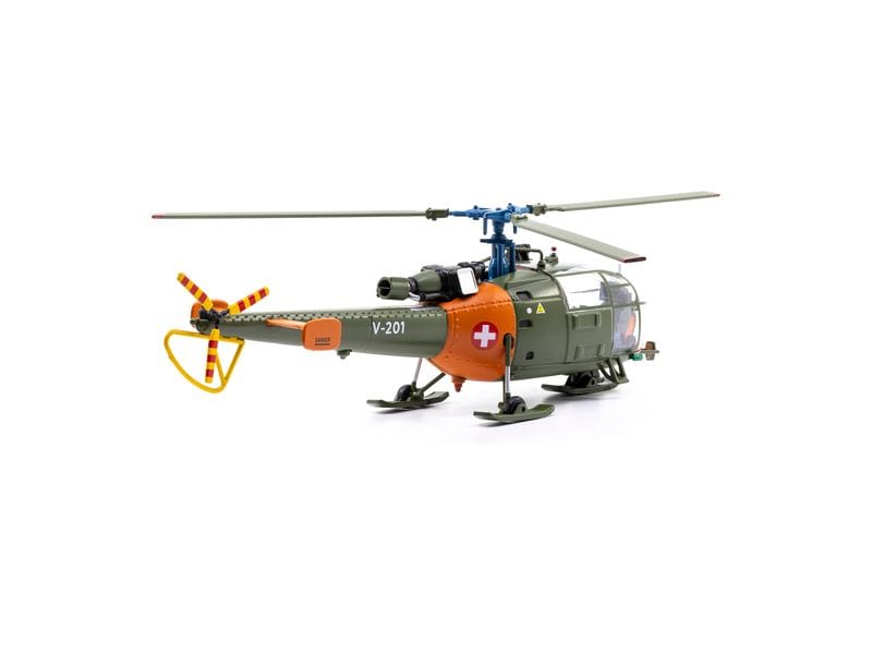 ACE Alouette III Swiss Air Force V-201 1:72 Modellflugzeug Schweizer Luftwaffe