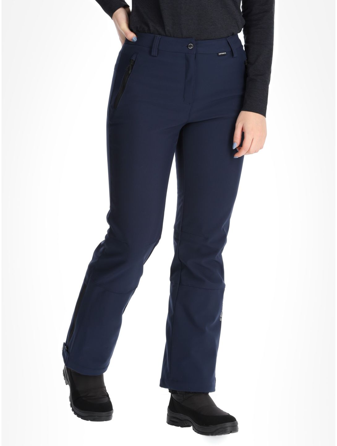 Frechen softshell skibroek dames  kort model