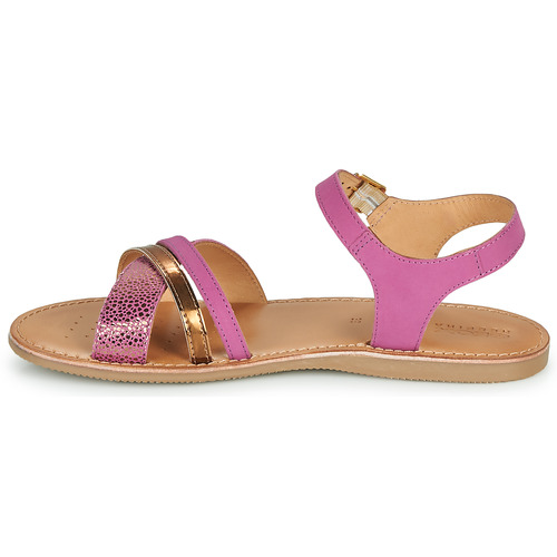 Geox - J SANDAL EOLIE GIRL - Rose / Doré