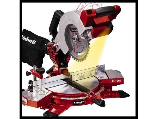 Einhell Einhell TE-MS 18/210 akku kap-/geringssav Ø210 mm 18V u/batteri og lader - SOLO