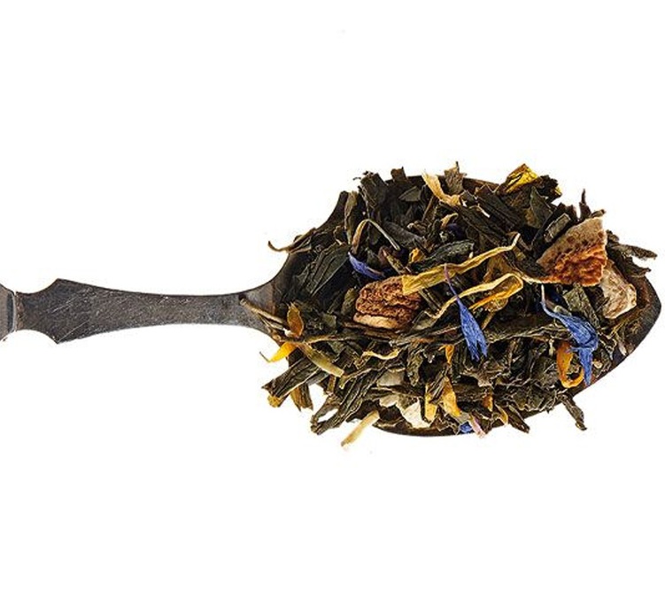 Thé vert Grand Earl Grey Sencha - Vrac 100g - COMPTOIR FRANÇAIS DU THÉ