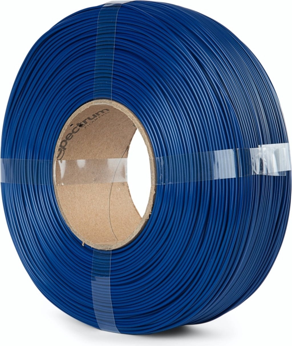 Spectrum  ReFill PET-G Premium Navy Blue, 1,75 mm / 1000 g    Refill Filament mit hoher Transparenz & Temperaturbeständigkeit in Navy Blue