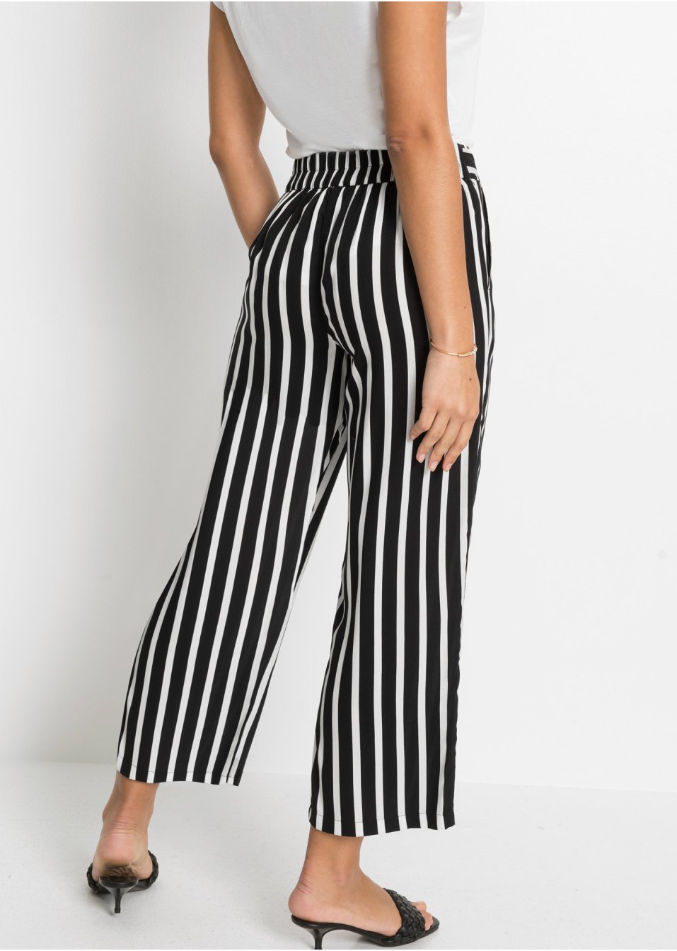 Pantalon taille haute