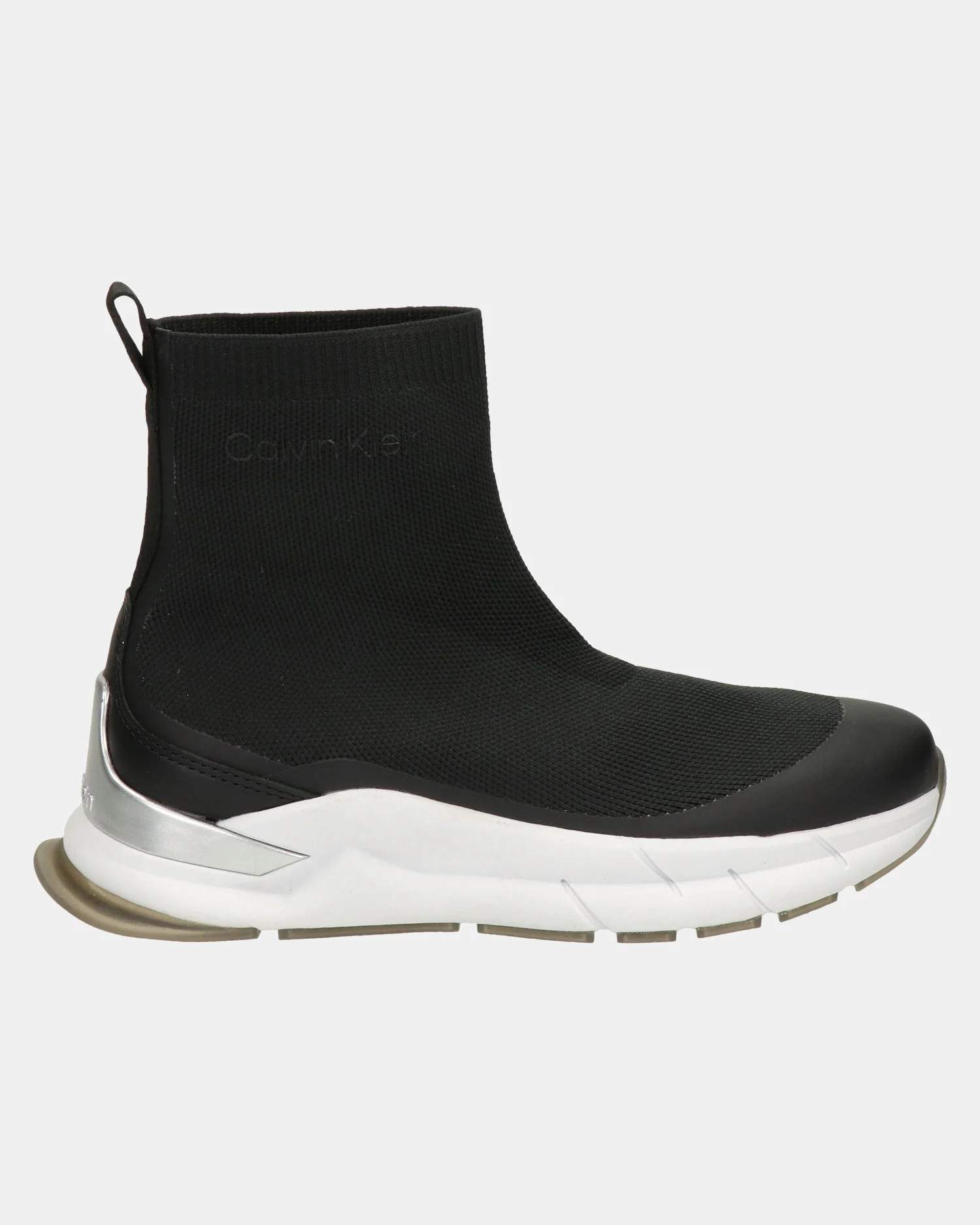 Calvin Klein Hoge sneakers  - zwart