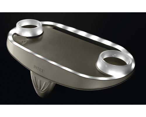 Intex opbergplank voor Intex Pure Spa opblaasbare hottub, wit, met bekerhouder