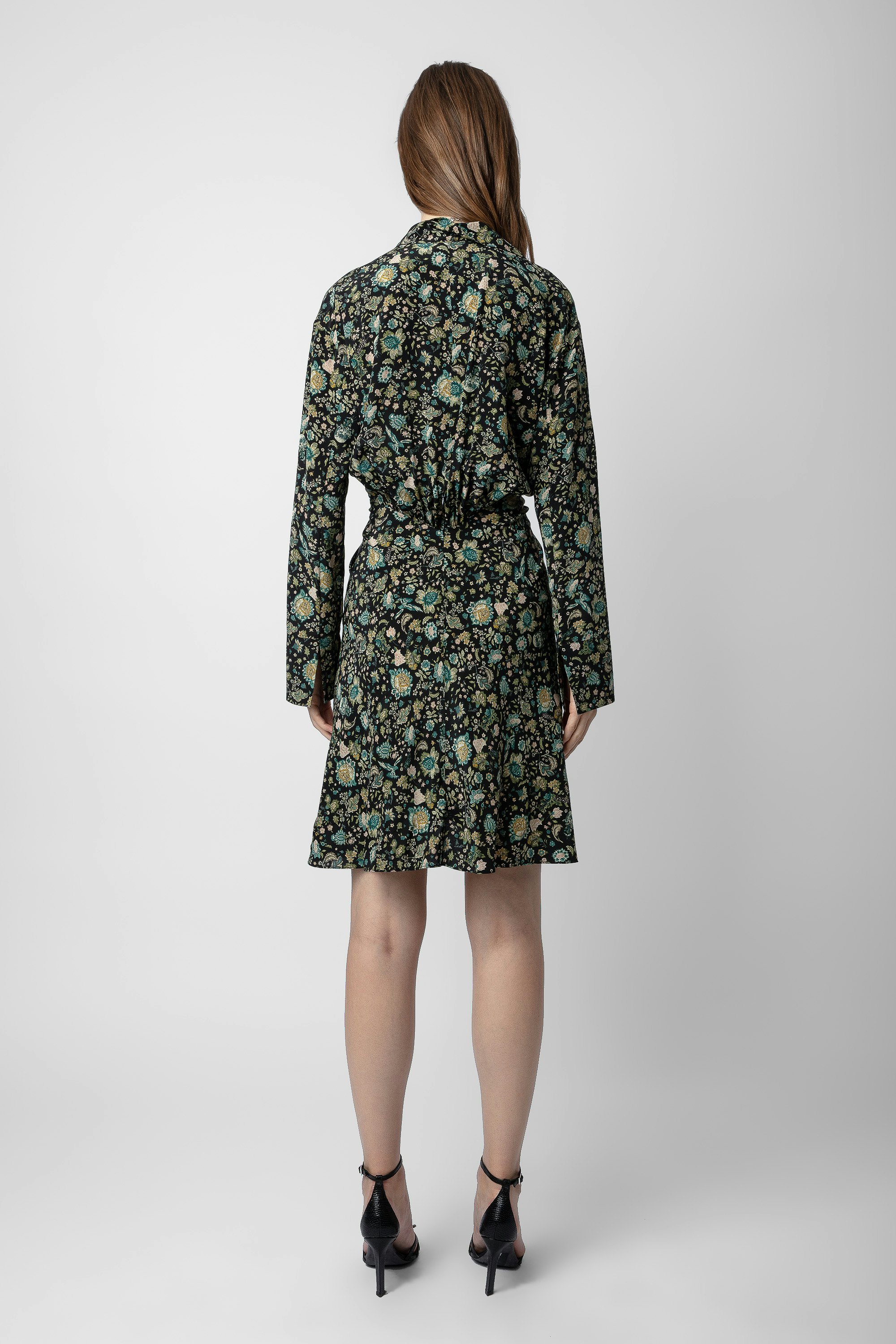 Robe Rozo Soie