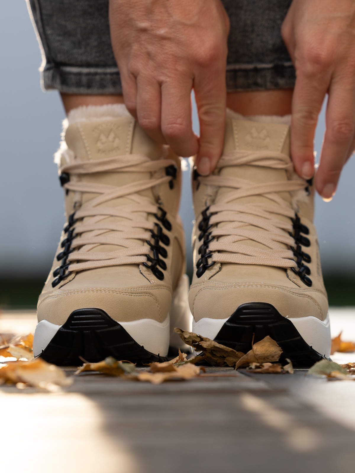 Jean Paul - Massif Cement Beige - Trapes Sko