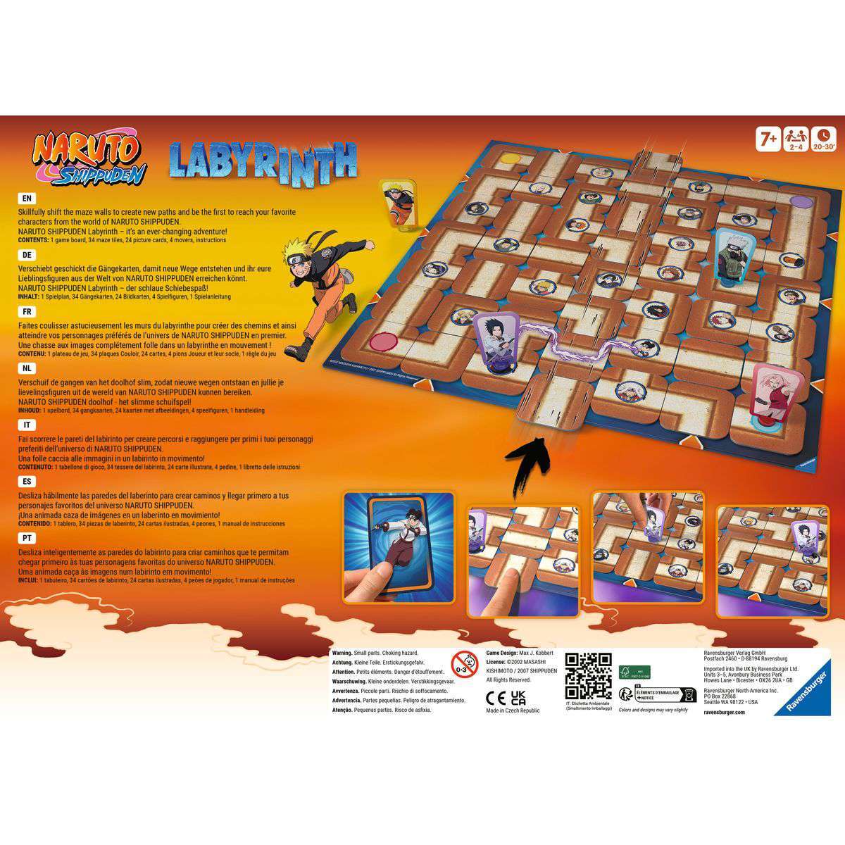 Ravensburger Spiel Naruto Shippuden Labyrinth