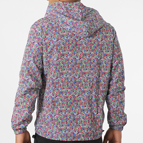 Veste Zippée Capuche Uzy Noir Blanc Réversible