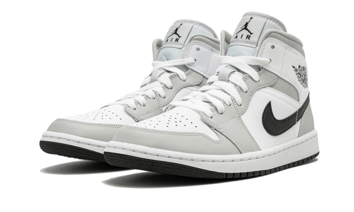 Air Jordan 1 Mid White Light Smoke Grey - 48h Delivery