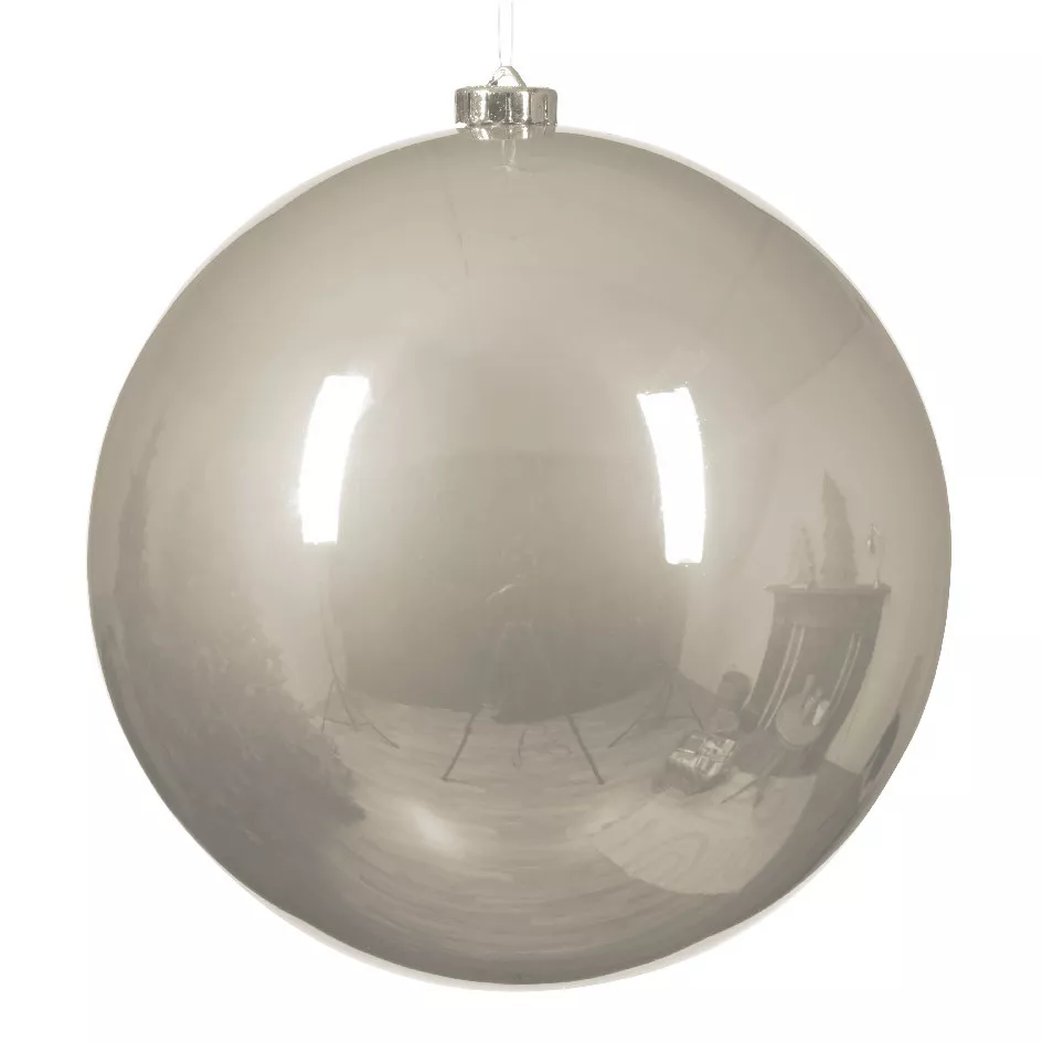 Boule de Noël (D200 mm) Alpine Perle