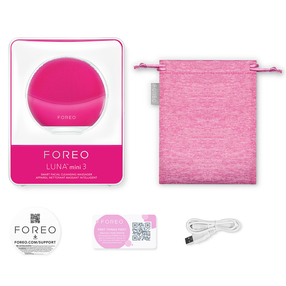 FOREO<br>Escova de limpeza facial Luna mini 3