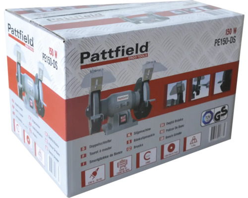 Pattfield dubbele slijpmachine 150 W 230V