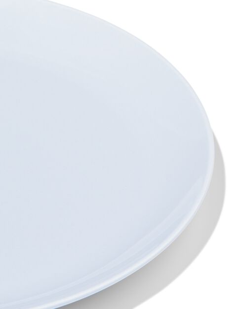 assiette plate Ø26cm - new bone bleu - vaisselle dépareillée