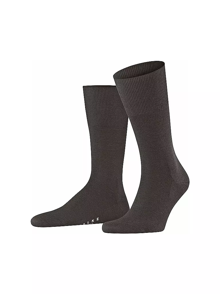 FALKE Socken brown mel. braun