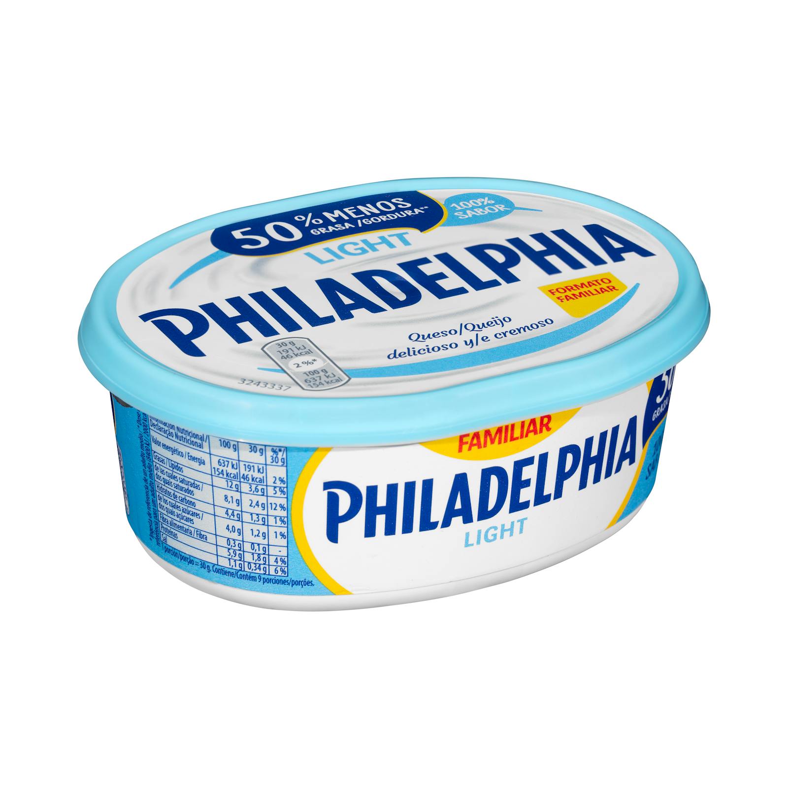 Fromage à tartiner léger Philadelphia