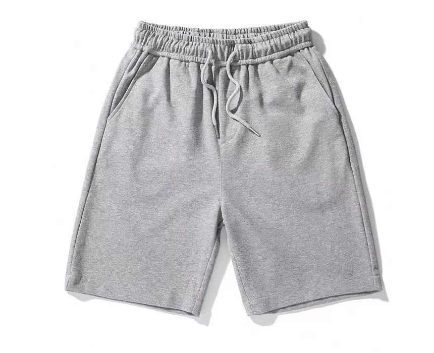 Acrius - Mid Rise Plain Drawstring Shorts