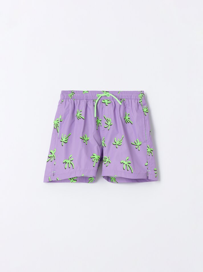 Maiô estampado - Violeta