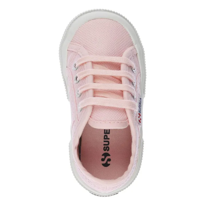 Superga Baskets Lacets Coton Basse | Rose pâle