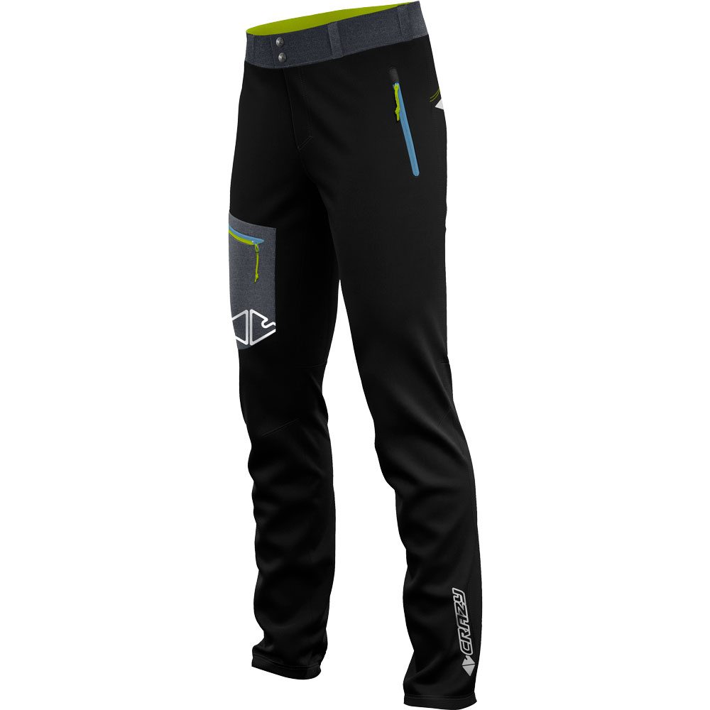 Crazy Resolution Softshellhose Herren liken black