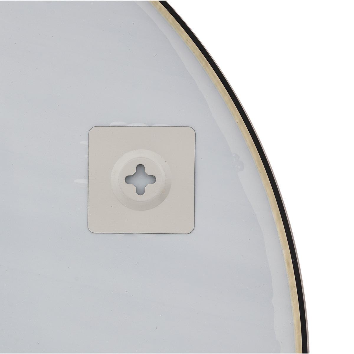 MIROIR METAL ALICE D.70CM