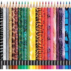 Crayon de couleur triangulaire COLOR'PEPS Animals