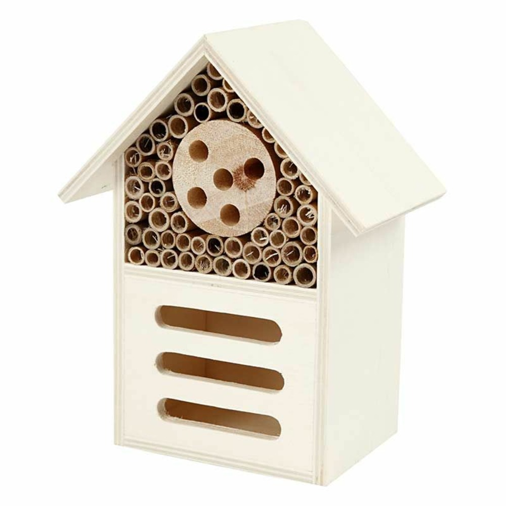 Maison à insectes en bois 18 x 9 x 14 cm