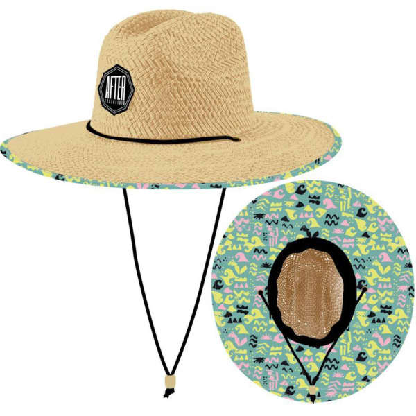 Chapeau randonnée AFTER ESSENTIALS STRAW STAMPS