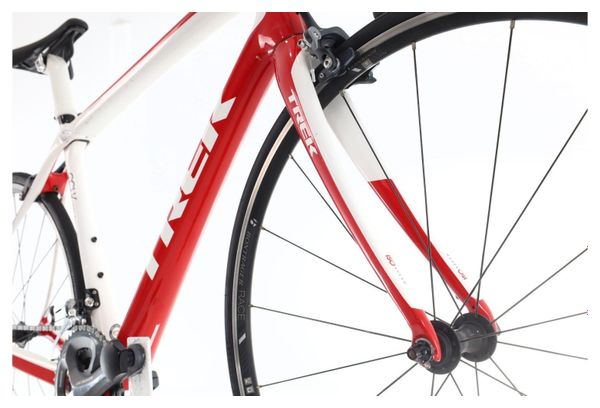 Produit reconditionné · Trek Domane Carbone · Blanc / Vélo de route / Trek | Bon état