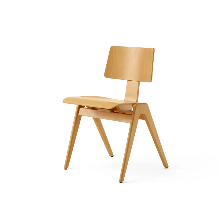 &Tradition - Daystak RD1 Side Chair, Buche