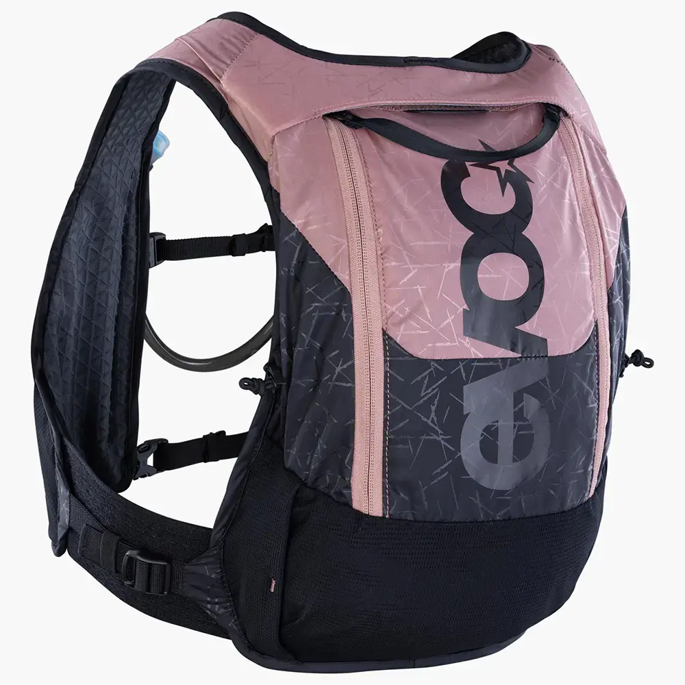 Evoc Hydro Pro 6L + 1.5L Bladder Hardloop Drinkrugzak Zwart/Roze