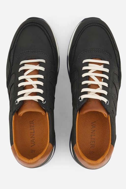 Van Lier Positano Sneakers grijs Nubuck