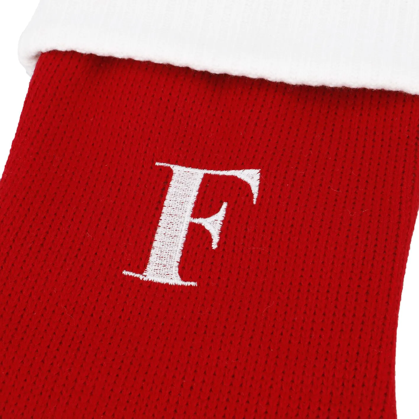 Nikolausstiefel Buchstabe, F, 46 cm