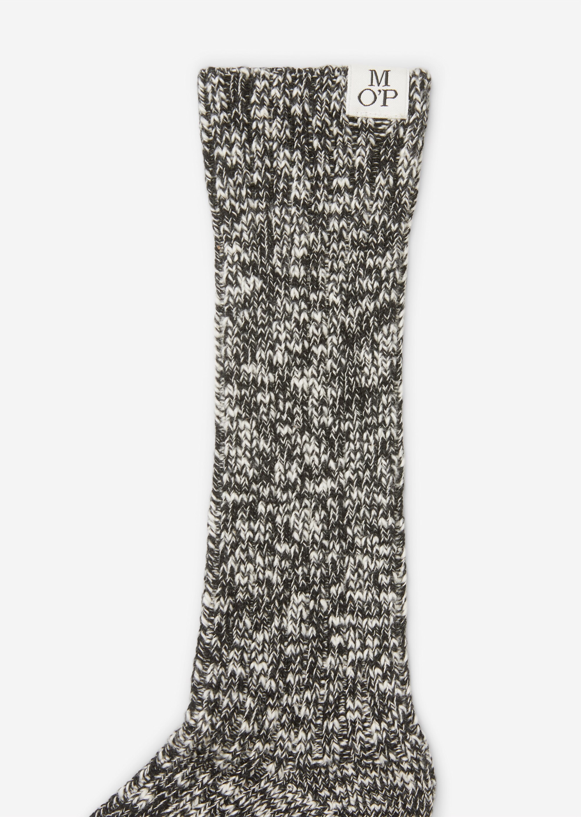Rippstrick-Socken aus softem Bio-Baumwoll-Mix