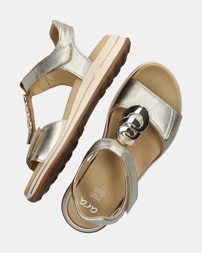 Ara Osaka Sandalen  - goud