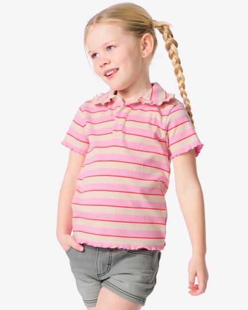 short enfant denim gris
