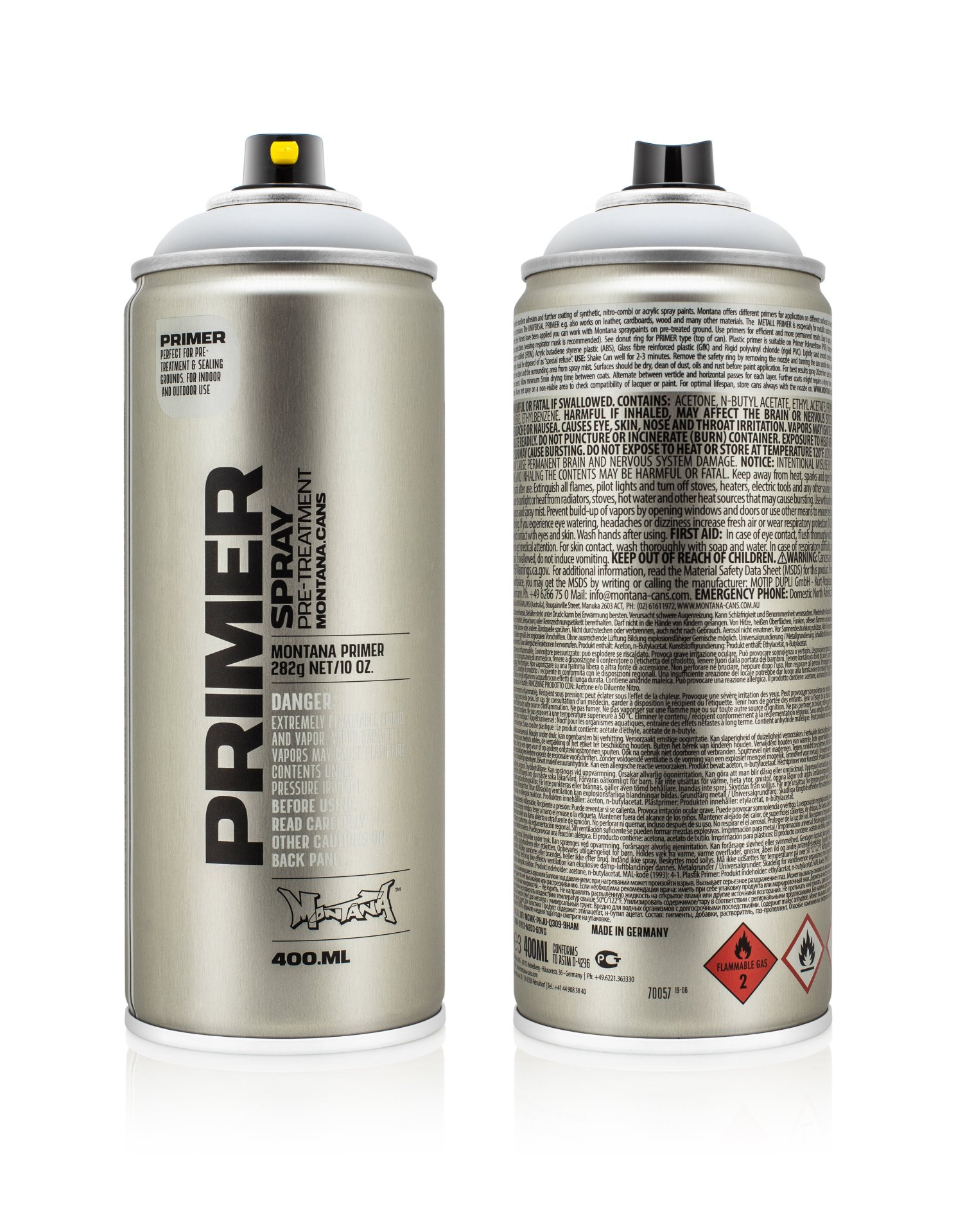 Montana Tech-Grundierungsspray Aluminium Primer