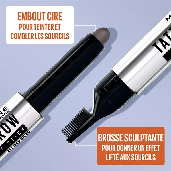 Maybelline New York Tattoo Brow Lift Crayon à Sourcils N°00 Transparent