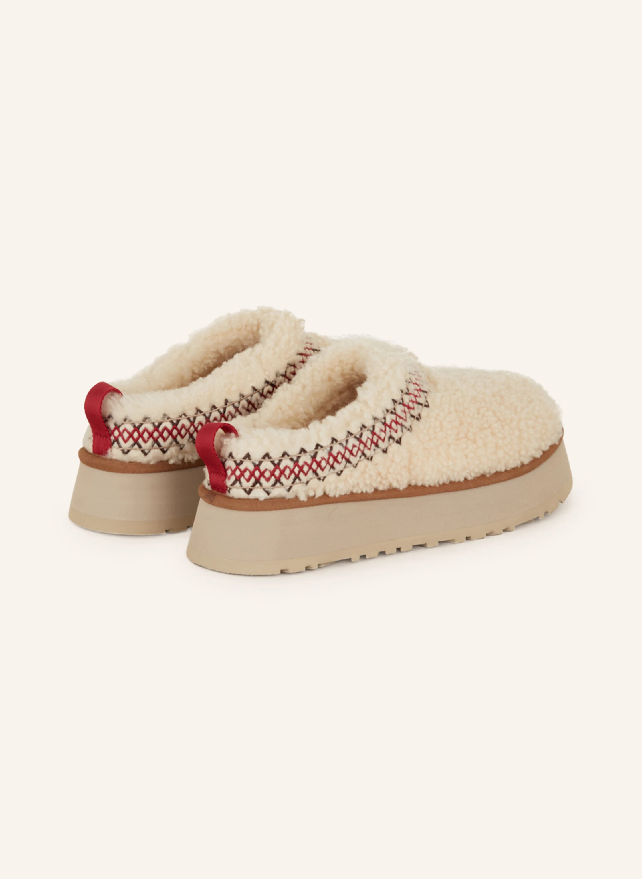 UGG Plateau-Pantoletten TAZZ mit Kunstfell