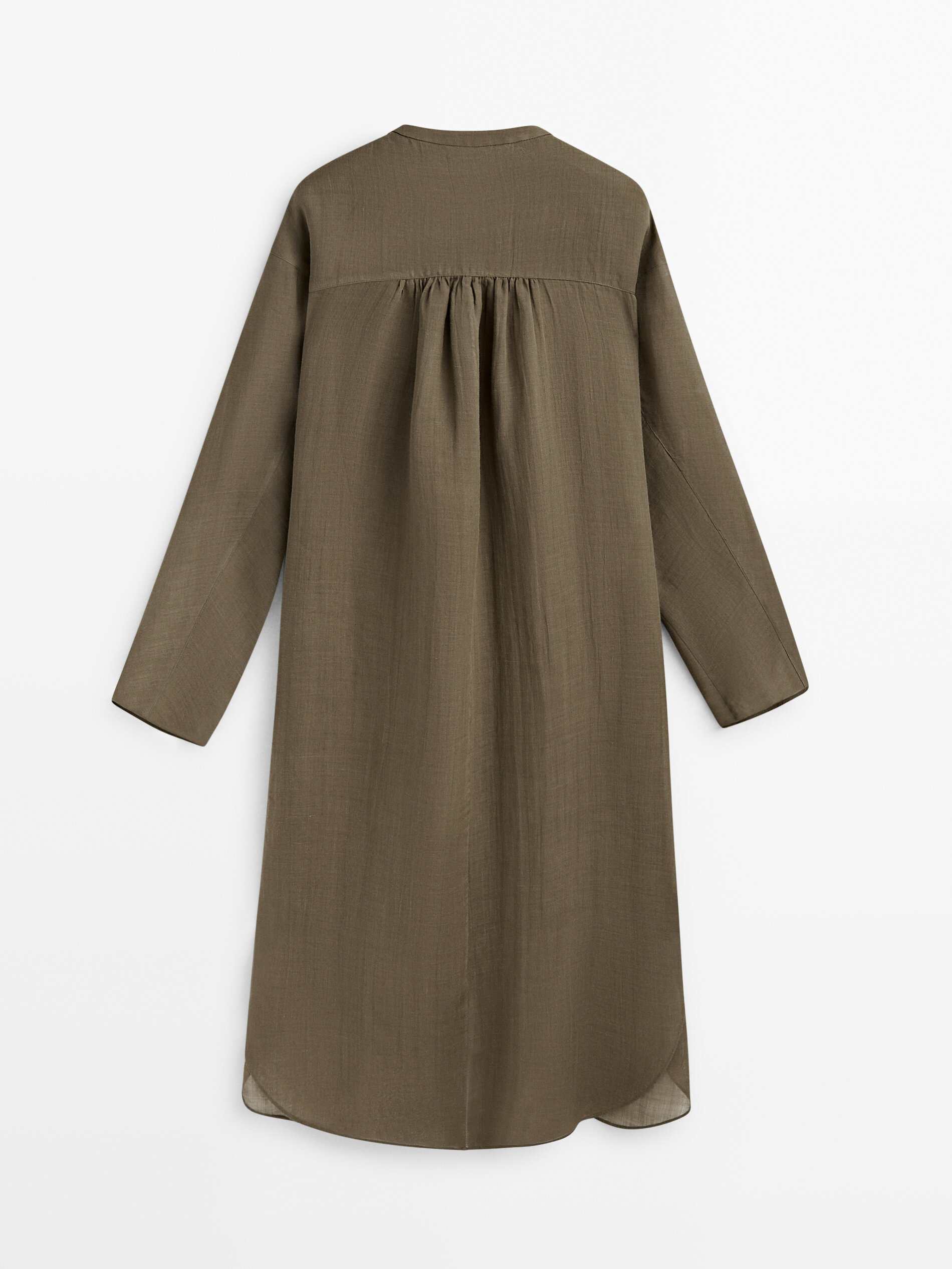 Blusa 100% Rami - Cáqui