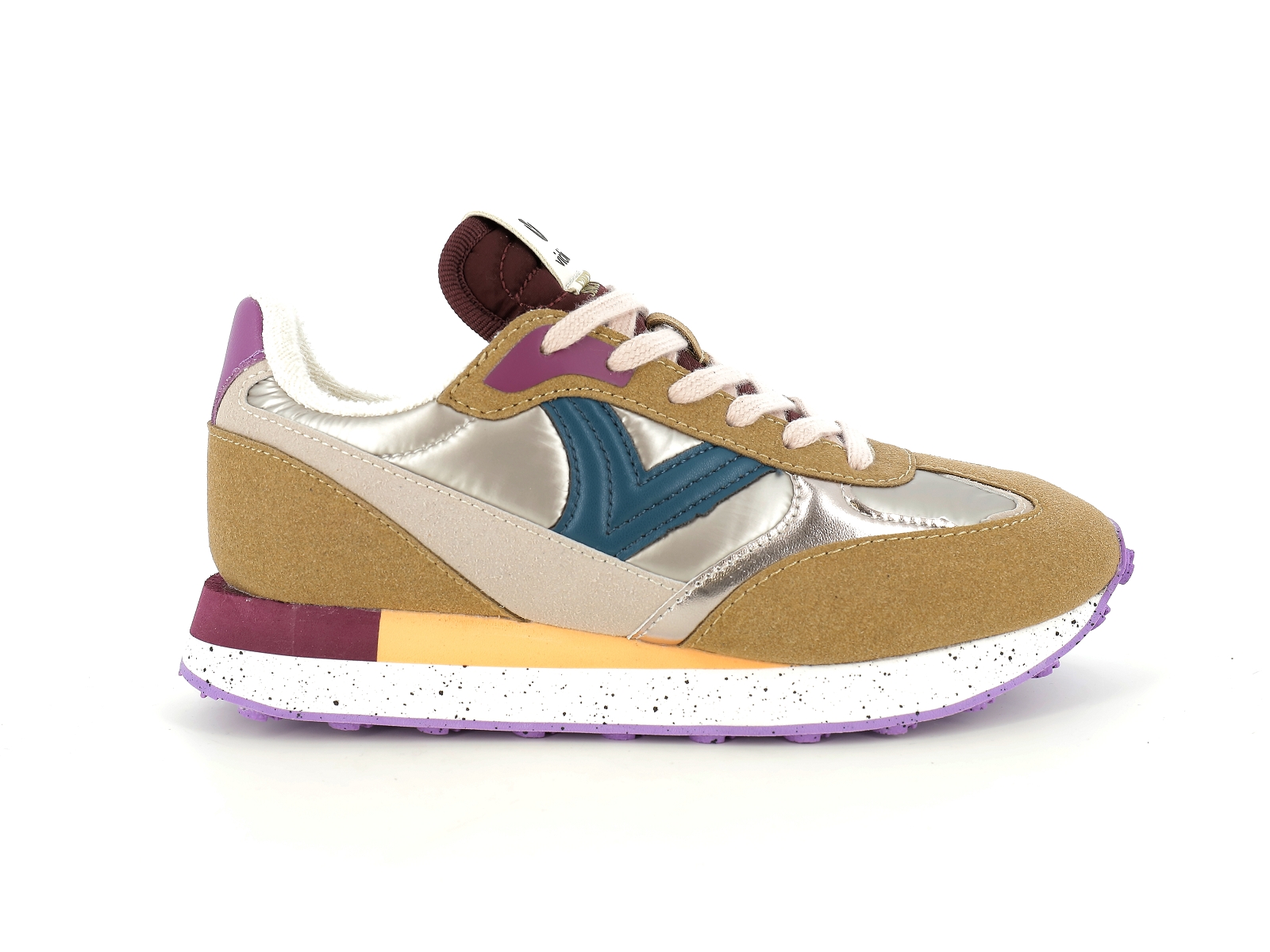 Victoria-1136105 Matières combinées Taupe