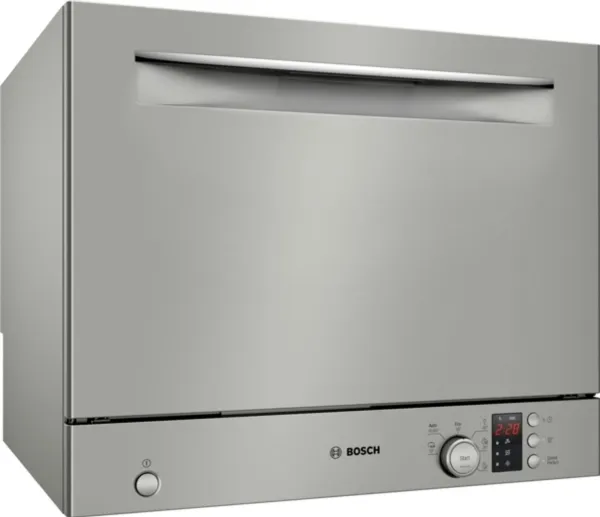 Bosch Serie | 2 SKS2ITI00E - Opvaskemaskine - dybde: 50 cm - sølv