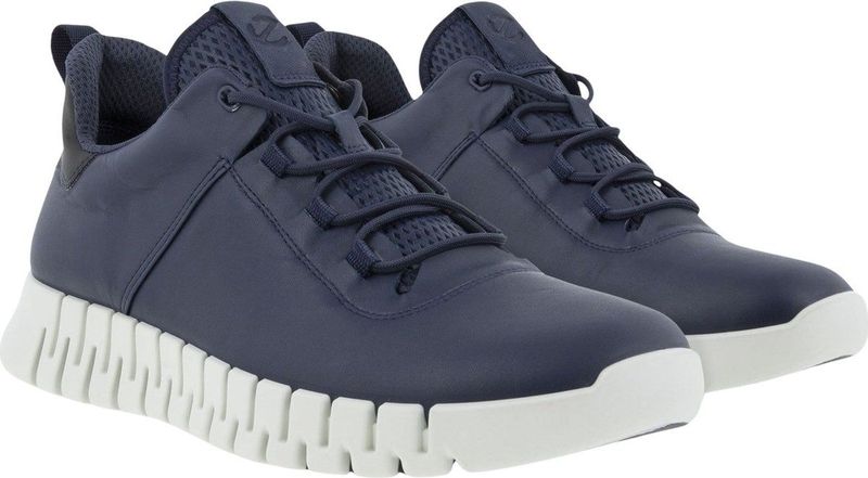 ECCO - Men Gruuv - Sneakers - Marine - Leer