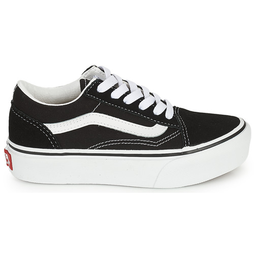 Vans - UY Old Skool Platform Negro / Blanco