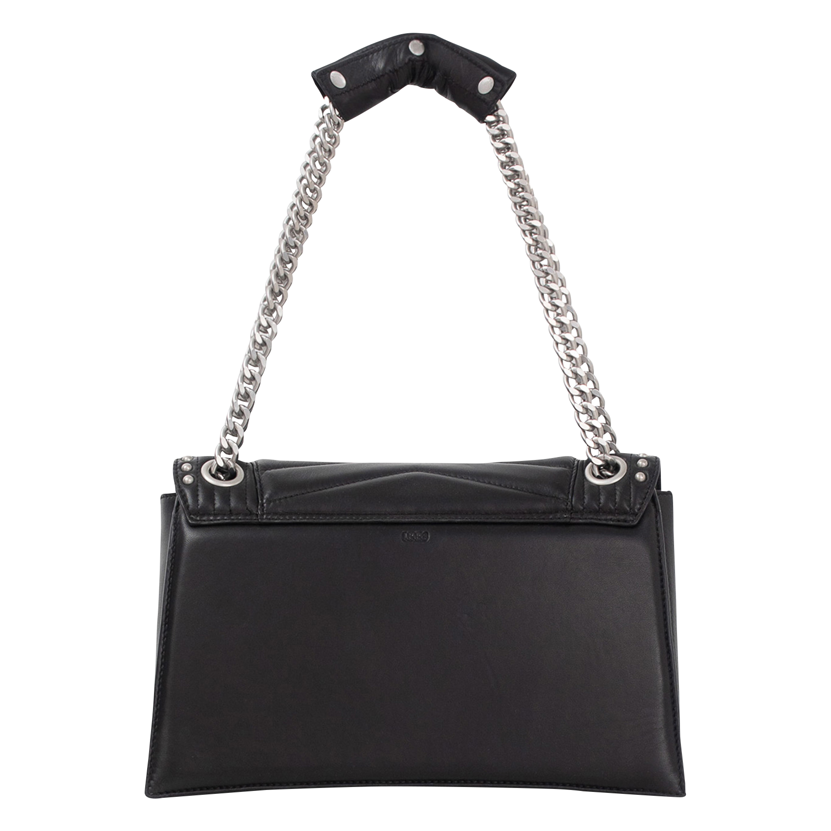 THE 1 ROCK - Sac bandoulière en cuir | Noir
