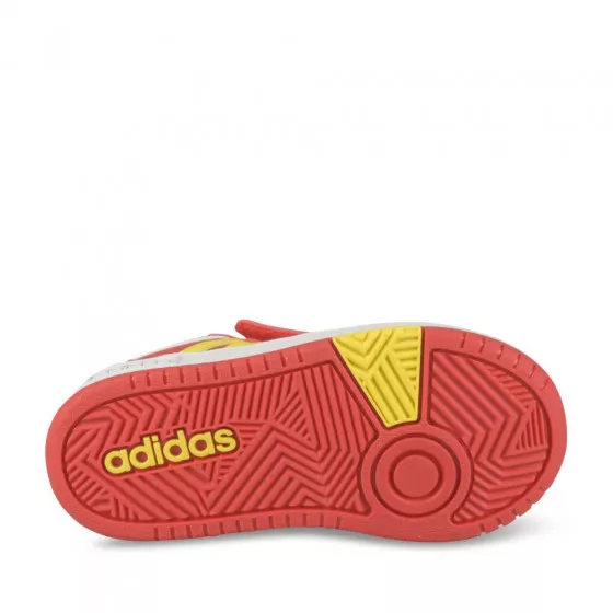 Baskets ROUGE ADIDAS Hoops 3.0 Superhero